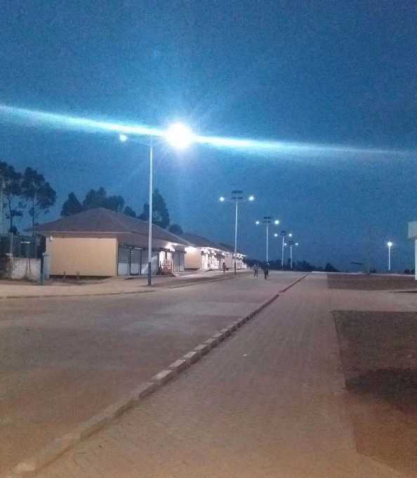 法库县非洲科特迪瓦太阳能路灯工程